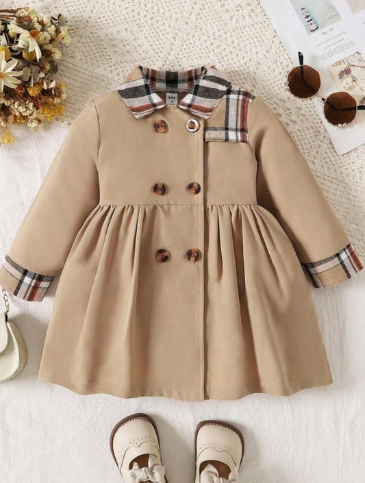 SHEIN Buttoned Long Coat