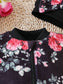 SHEIN Floral Sleepsuit with Cap