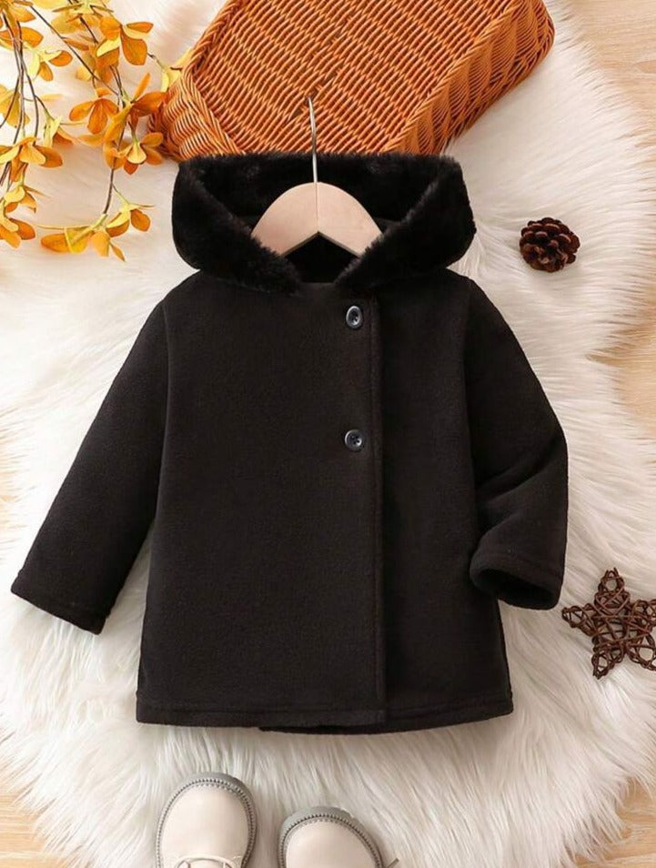 SHEIN Black Long Coat