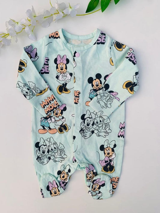 Tu Clothing Micky Minnie Sleepsuit