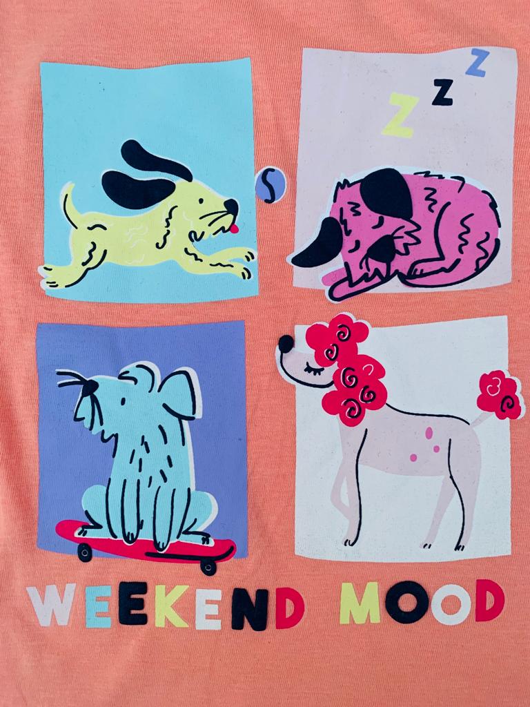 Primark " Weekend Mood "  Shirt & Trouser Set