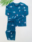 George Blue printed Shirt & Trouser Set