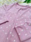 George Light Pink   Sleepsuit