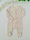 George Print Floral White Sleepsuit