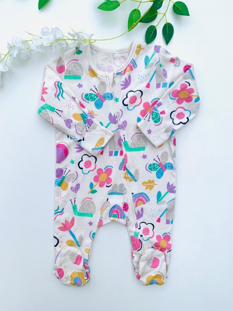 George Zipped Sleepsuit