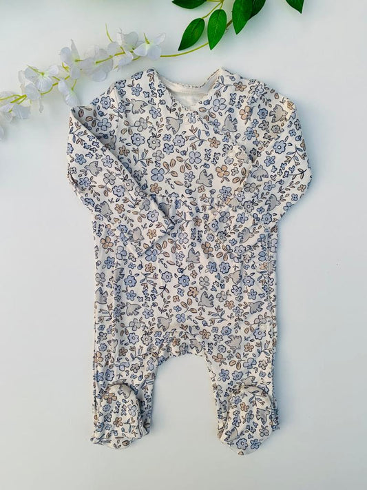 George Floral Sleepsuit