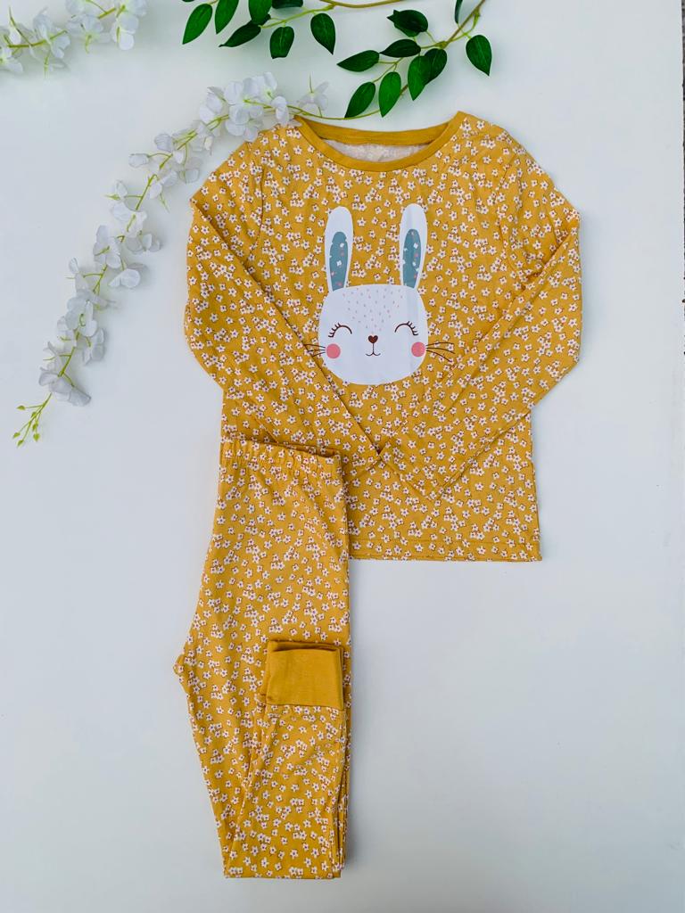 George Printed Bunny Shirt & Trouser Set