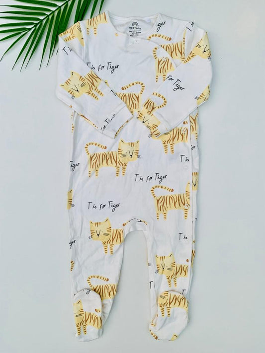 Next " T is for Tiger " Sleepsuit