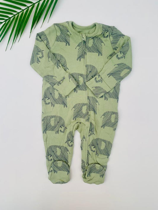 George Zipped Sleepsuit