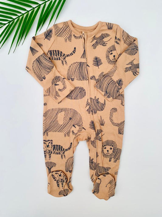 George Zipped Sleepsuit