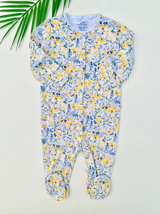 Next Floral Sleepsuit