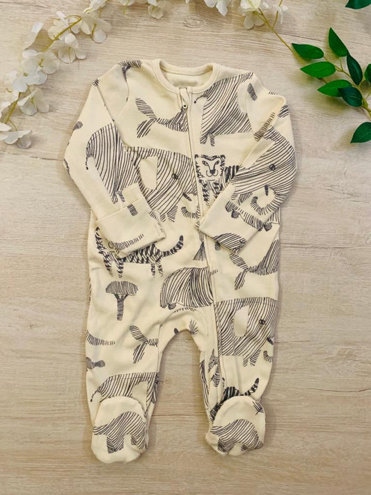 George Zipped Sleepsuit