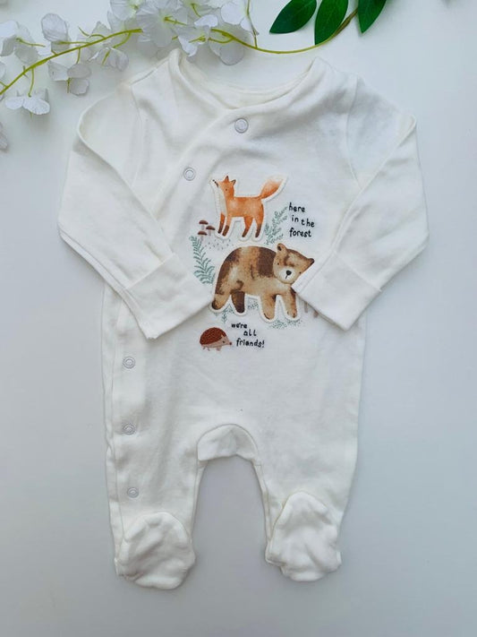 Tu Clothing Safari animals Sleepsuit