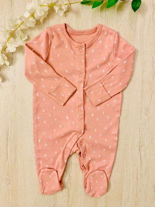 George Floral Sleepsuit
