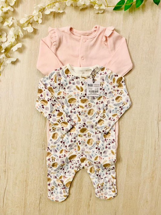 Tu Clothing Pack of 2 Sleepsuits