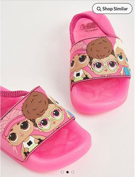 George " L.O.L  Surprise" Lightening  Slippers