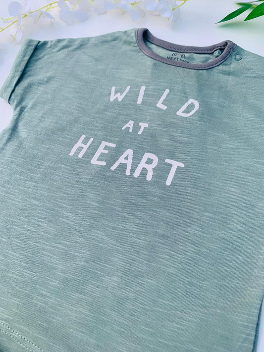 Next "Wild At Heart" Shirt & Shorts Set