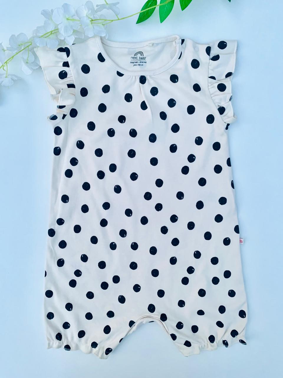 Next Printed Dots Romper