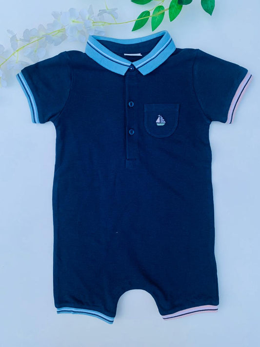 Next Printed Small Boat Romper