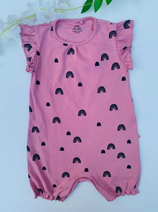 Next Printed Rainbows Romper