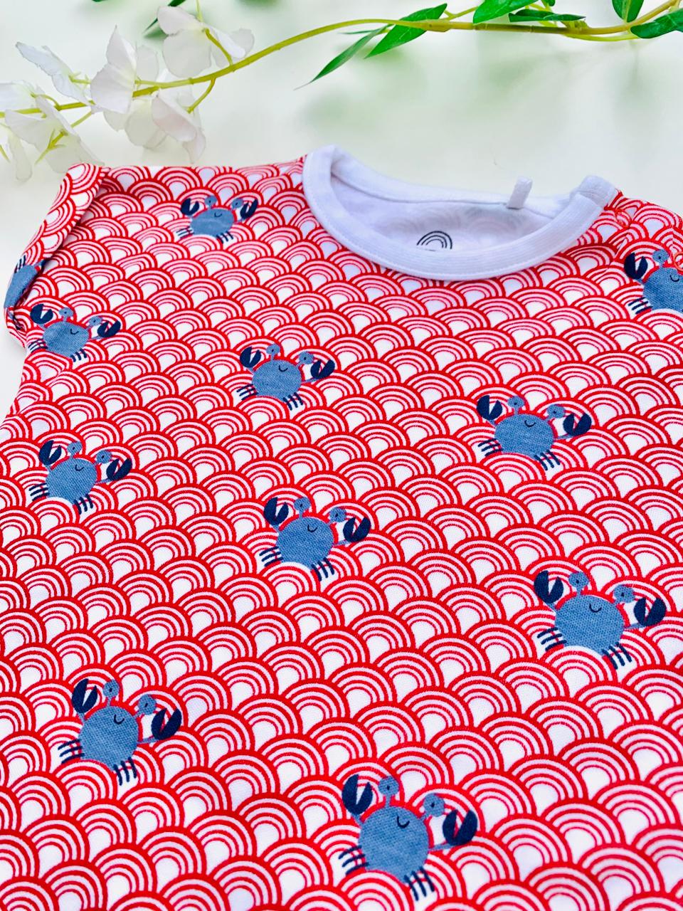 Next Printed Whale Romper