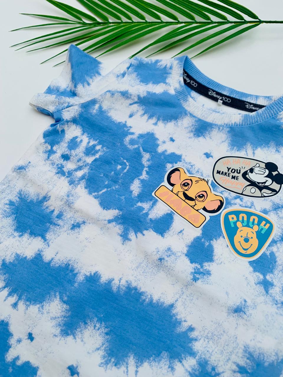 George Tie & Dye Pooh Shirt & Shorts Set