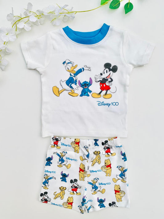 George "Disney" Shirt & Shorts Set
