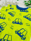 George Blue Cars Shirt & Shorts Set