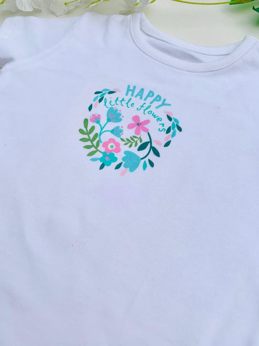 George "Happy Little Flower" Shirt & Shorts Set