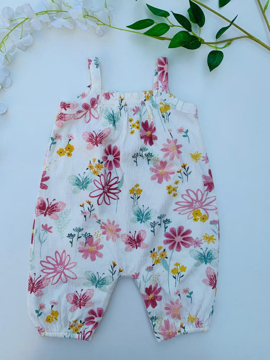 George Printed Floral Romper