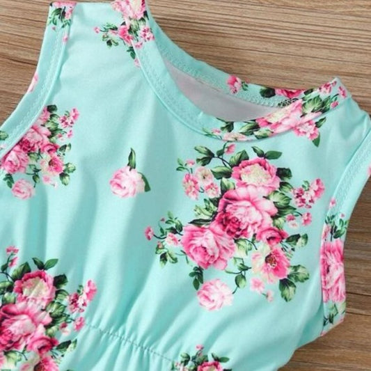 SHEIN Floral Print 2pc Set