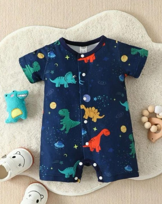 SHEIN Dino Print Romper