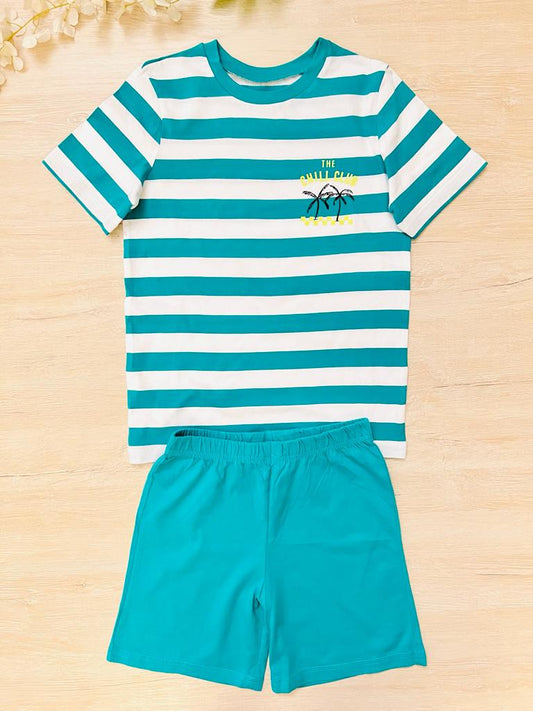 George "Chill Club" Shirt & Shorts Set