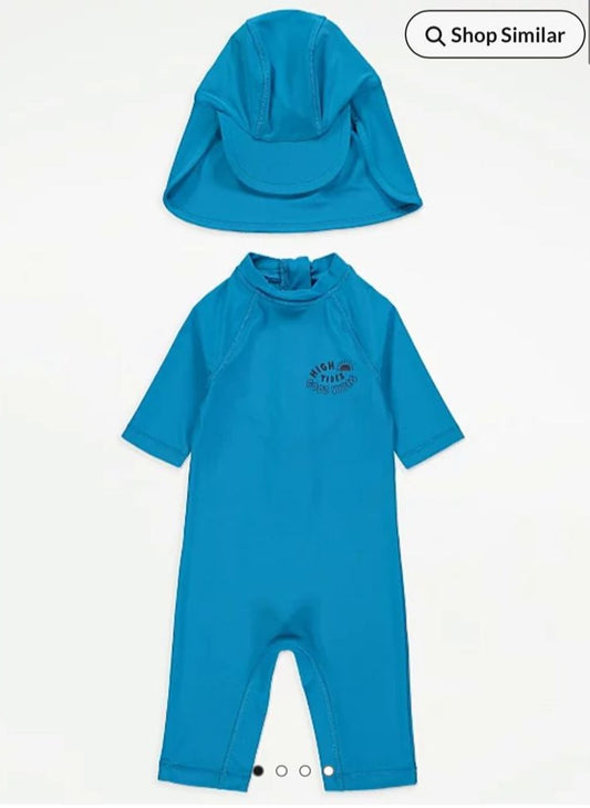 George Swimsuit With Hat