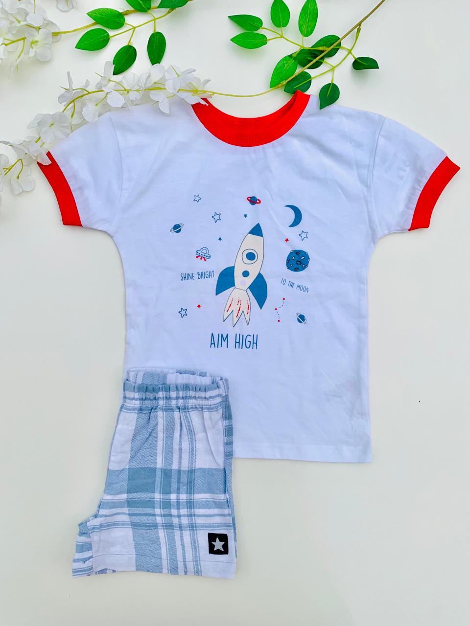 George Rocket Shirt & Shorts Set