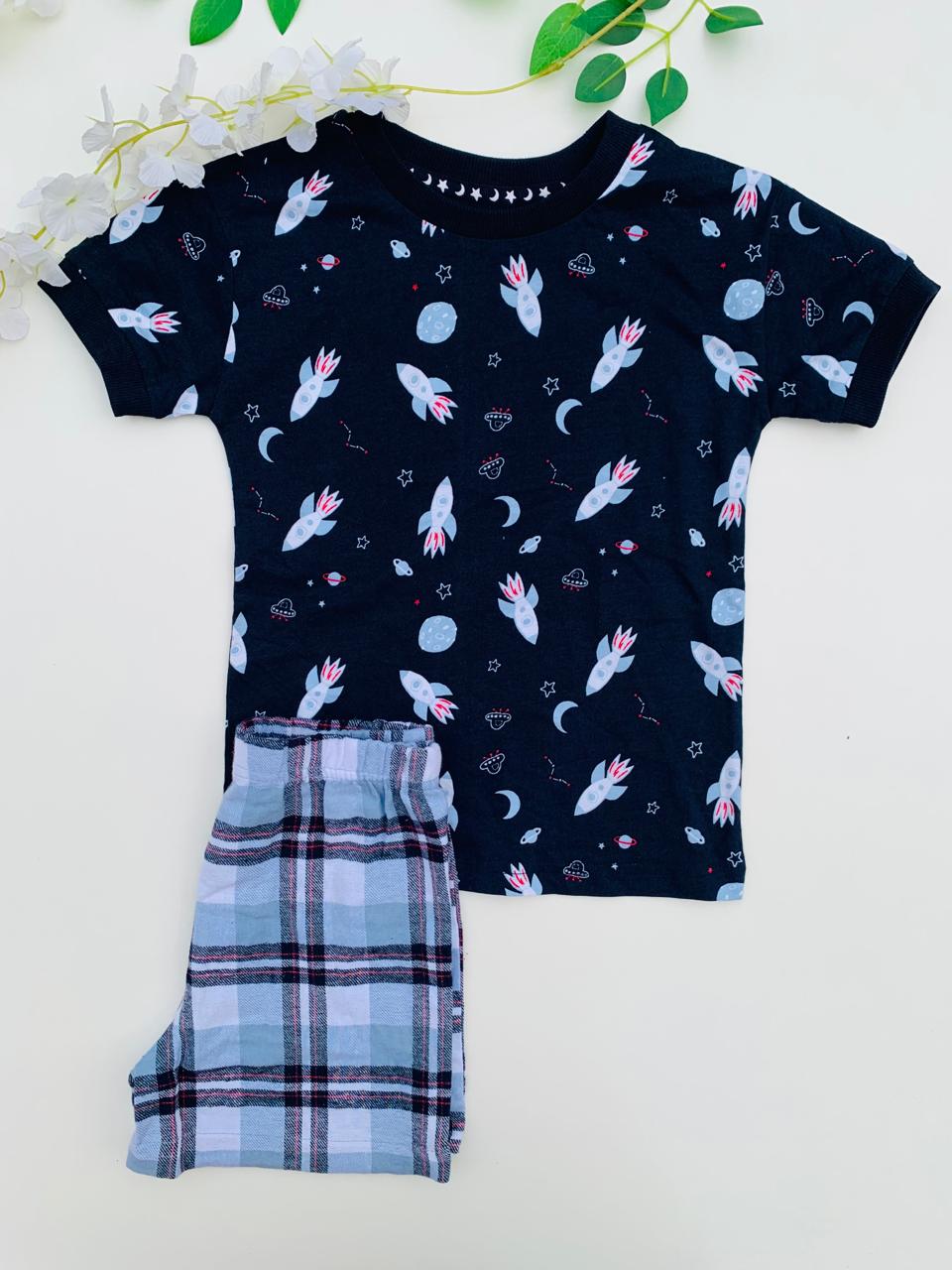 George Space themed Shirt & Shorts Set