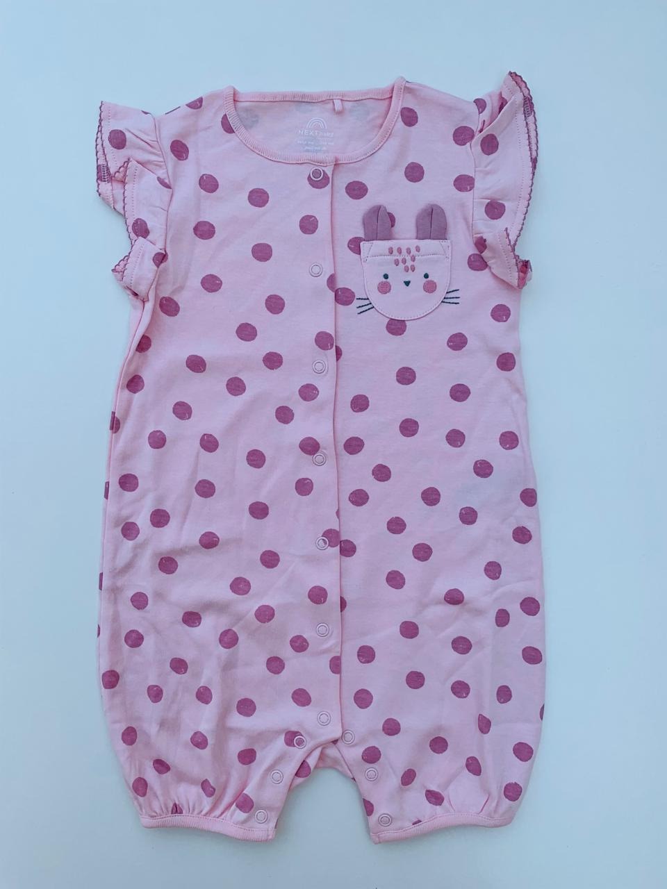 Next Printed Small Dots Romper