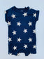 Next Printed White Stars Romper