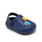 R&B Fish Blue Crocs