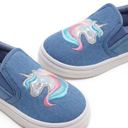 R&B Embroided Unicorn Shoes