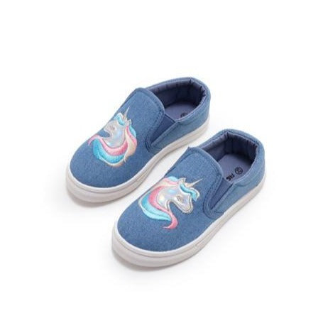 R&B Embroided Unicorn Shoes