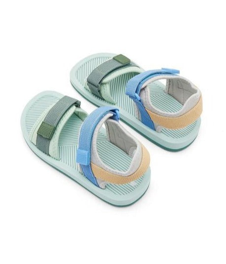 R&B Green Sandals