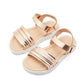 R&B Golden Sandals