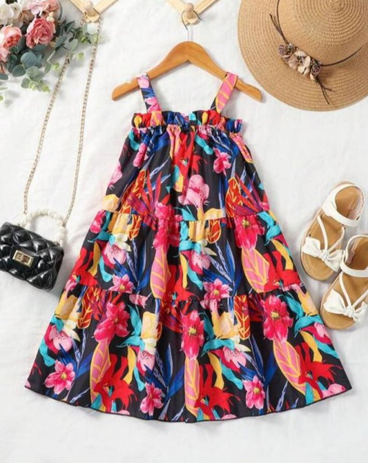 SHEIN Colourful Frock