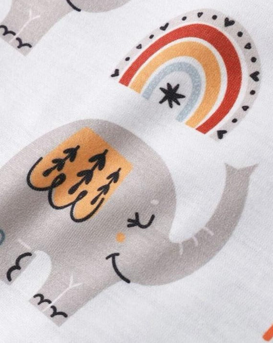 SHEIN Elephant Print Romper