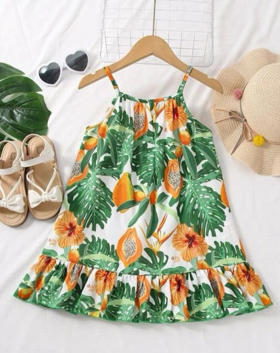 SHEIN Tropical Frock