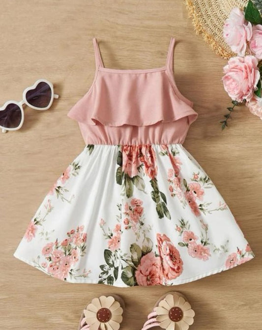 SHEIN Ruffle Trim Frock