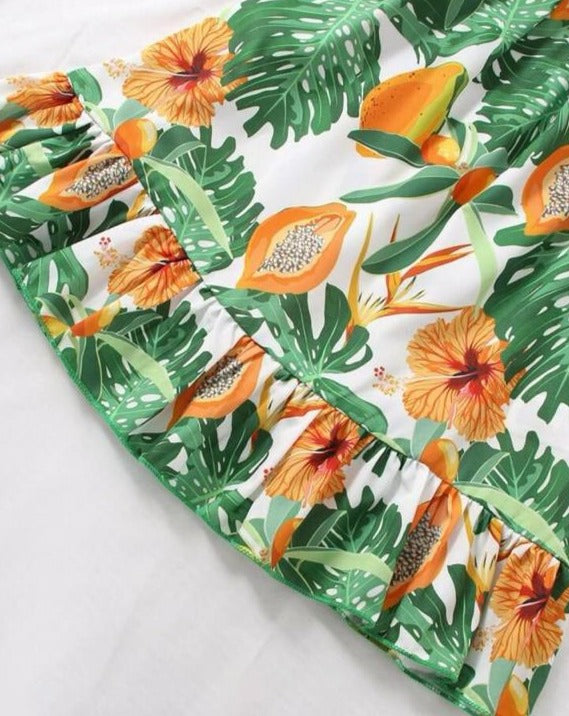 SHEIN Tropical Frock