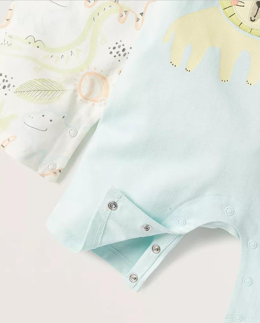 Juniors Printed Tiger Romper