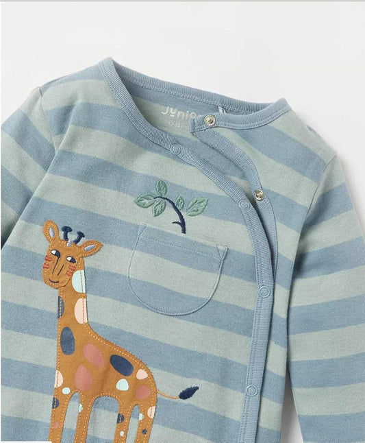 Juniors Printed Giraffe Sleepsuit